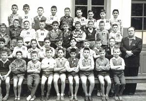 ECOLE PAIXHANS GARCONS 1956 CM2 M. FLORENCE